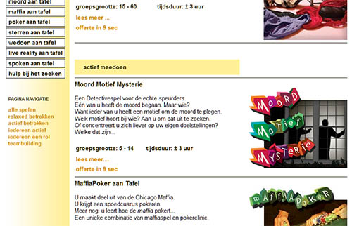 alle spelen van LivingTale