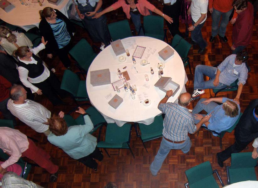 maffia aan tafel