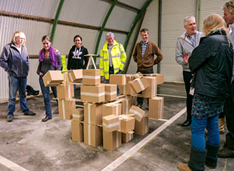 teambuilding spel veiligheid en  bouw