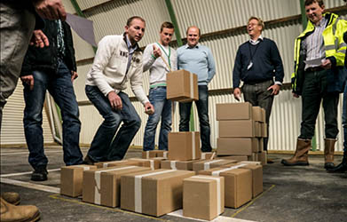 teambuilding spel veiligheid en  bouw