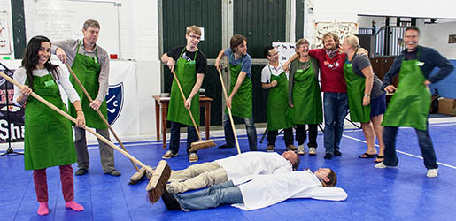 theaterworkshop en teambuilding